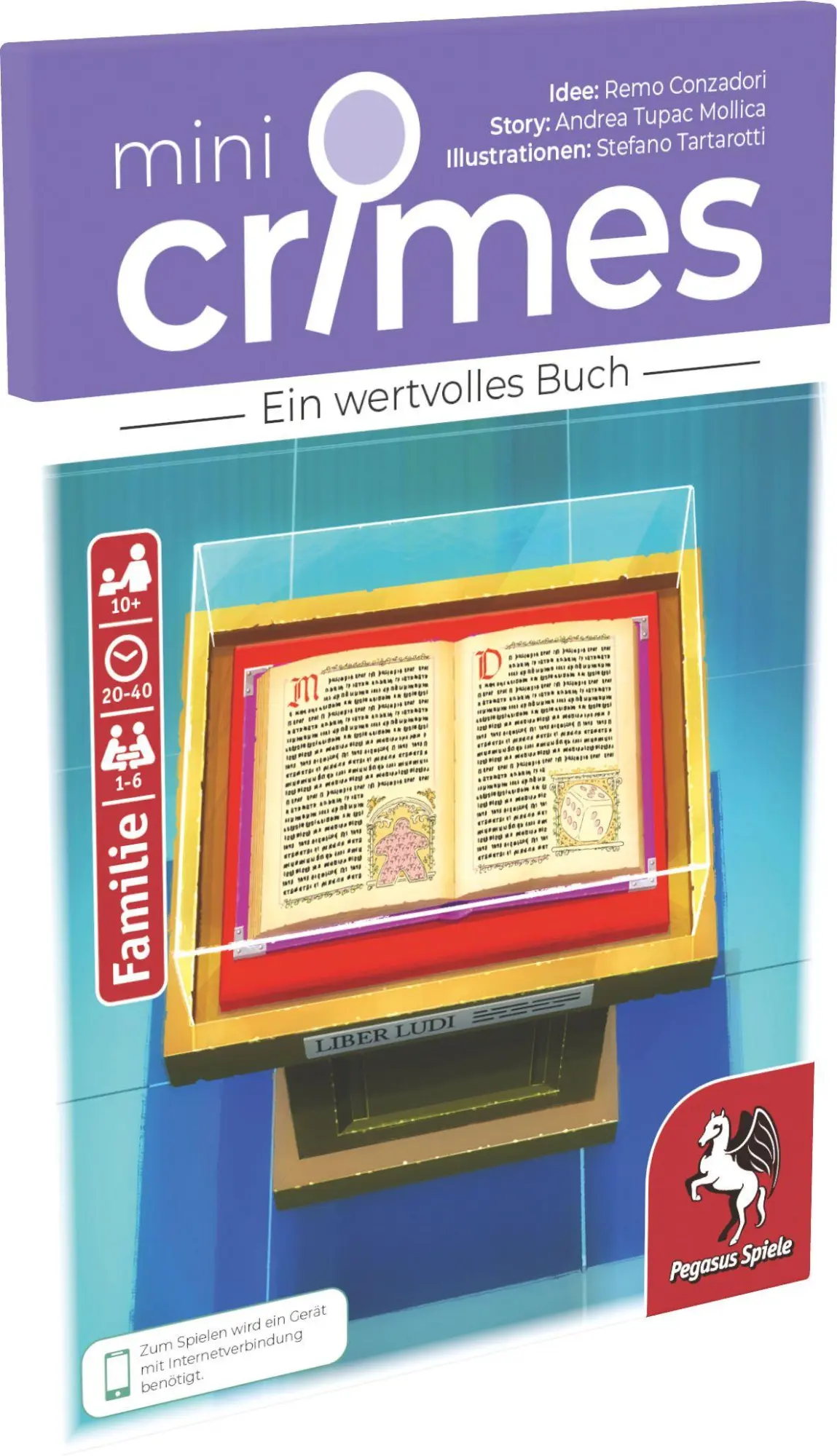 Cover: 4250231744228 | MiniCrimes - Ein wertvolles Buch | Spiel | 19169G | Deutsch | 2026