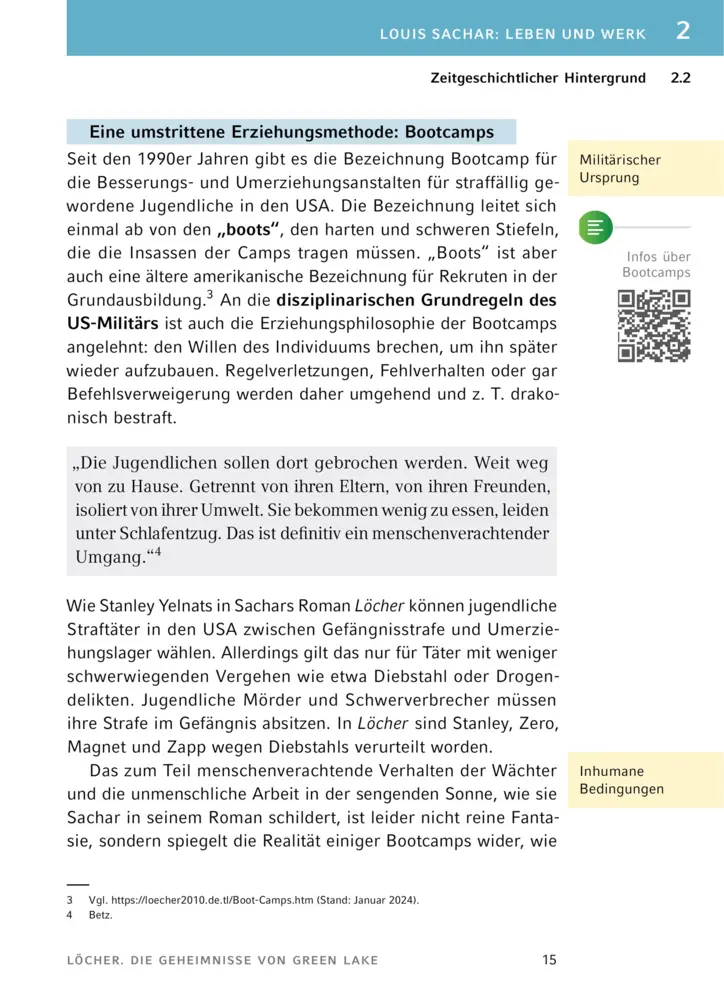 Bild: 9783129304228 | Löcher von Louis Sachar | Textanalyse und Interpretation | Sachar