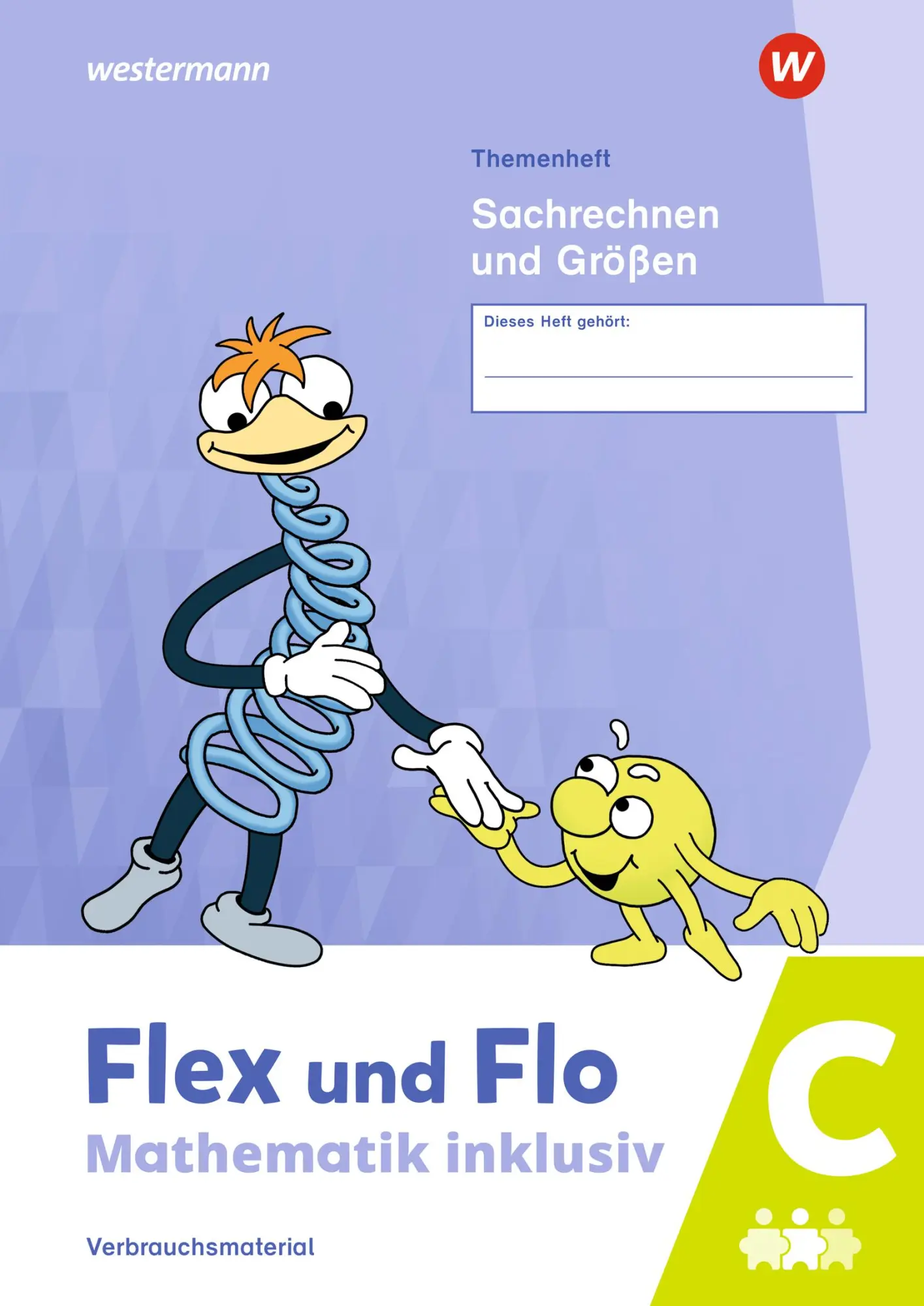 Cover: 9783141184228 | Flex und Flo - Mathematik inklusiv. Sachrechnen und Größen C | Jäger