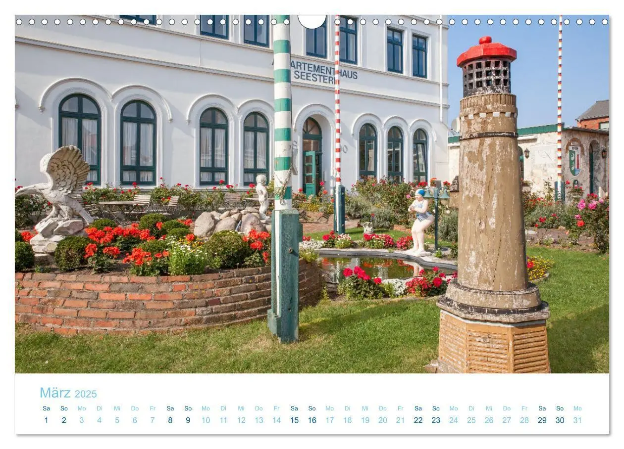 Bild: 9783435074228 | Moin Borkum (Wandkalender 2025 DIN A3 quer), CALVENDO Monatskalender