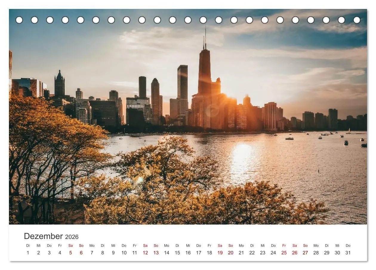 Bild: 9783457614228 | Chicago - Eine einzigartige Stadt. (Tischkalender 2026 DIN A5...