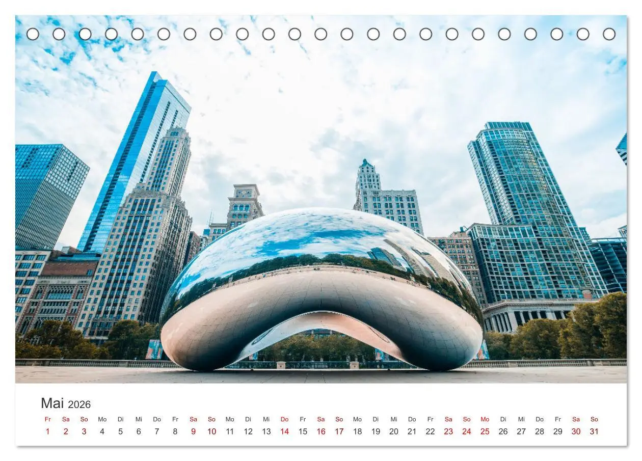 Bild: 9783457614228 | Chicago - Eine einzigartige Stadt. (Tischkalender 2026 DIN A5...