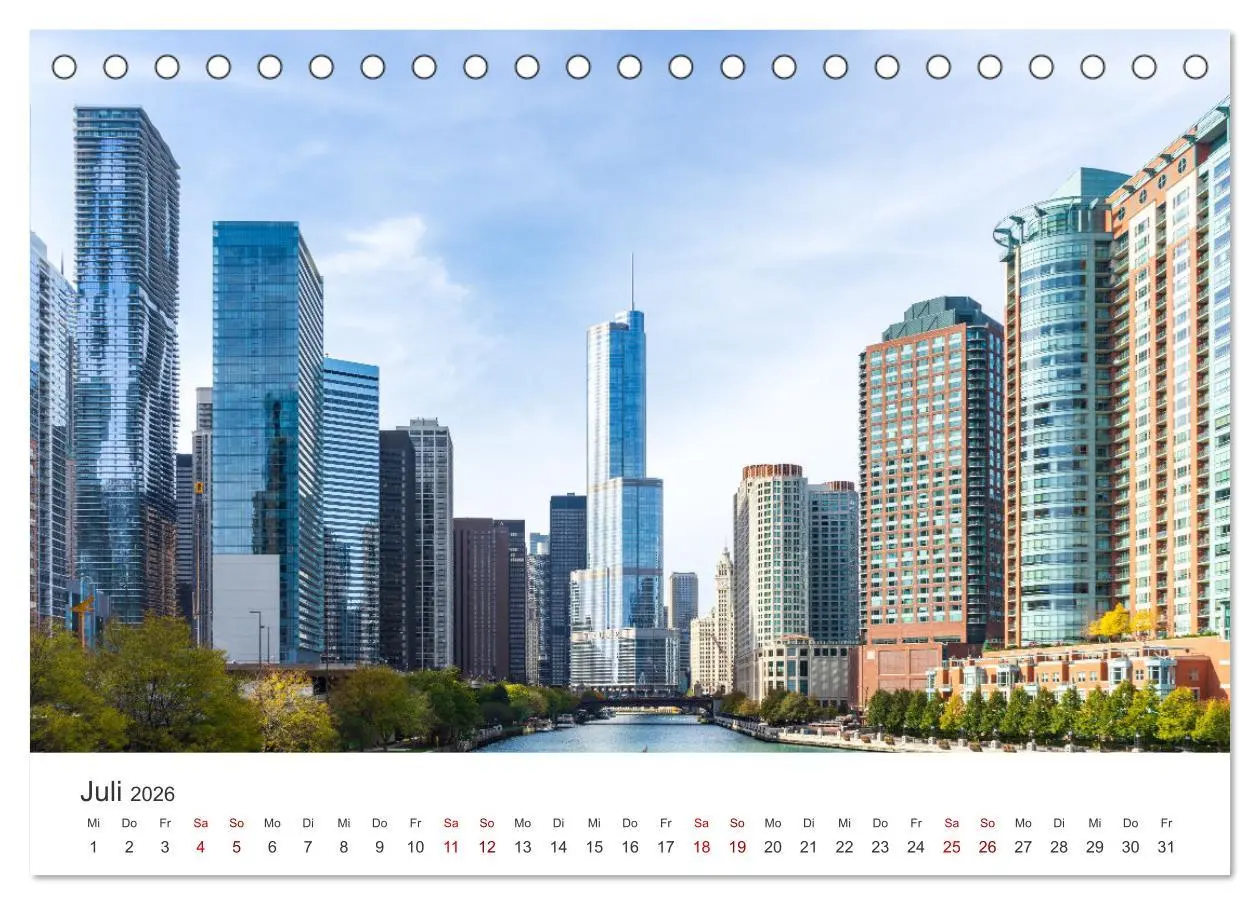 Bild: 9783457614228 | Chicago - Eine einzigartige Stadt. (Tischkalender 2026 DIN A5...