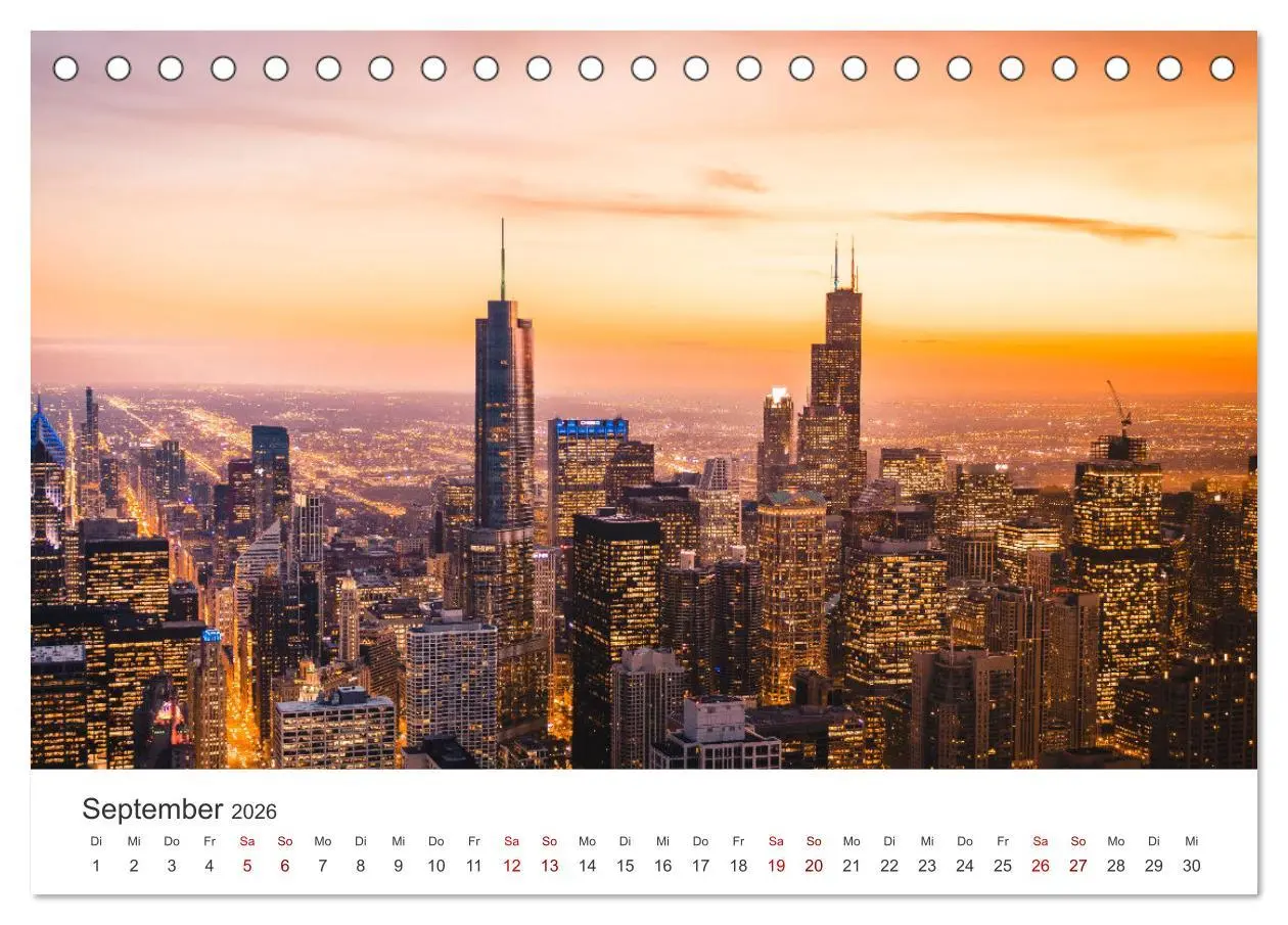 Bild: 9783457614228 | Chicago - Eine einzigartige Stadt. (Tischkalender 2026 DIN A5...