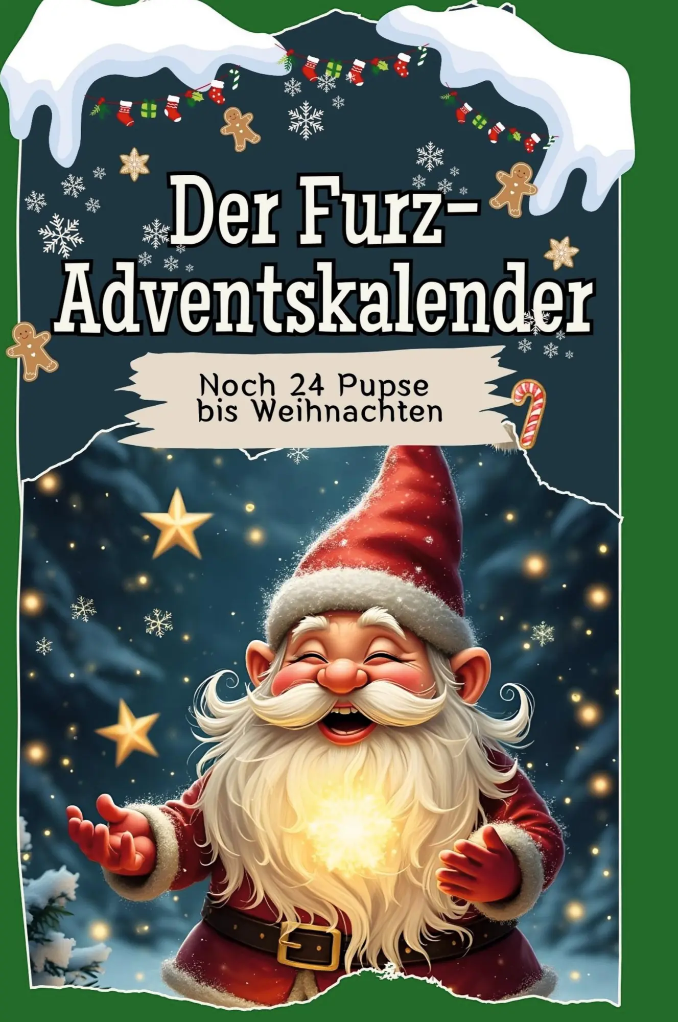Cover: 9783759114228 | Der Furz-Adventskalender | Noch 24 Pupse bis Weihnachten | Lucy Lang