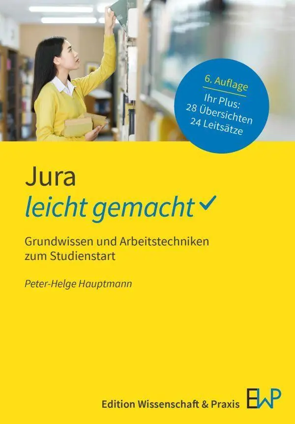 Cover: 9783874404228 | Jura - leicht gemacht | Peter-Helge Hauptmann | Taschenbuch | 126 S.