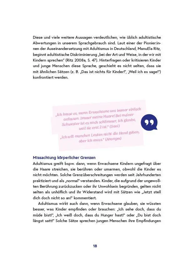 Bild: 9783960464228 | Nimm mich ernst! | Adultismus erkennen und abbauen | Sandra Richter