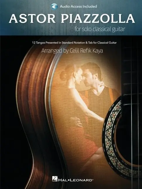 Cover: 888680984328 | Astor Piazzolla for Solo Classical Guitar: 12 Tangos Presented in...