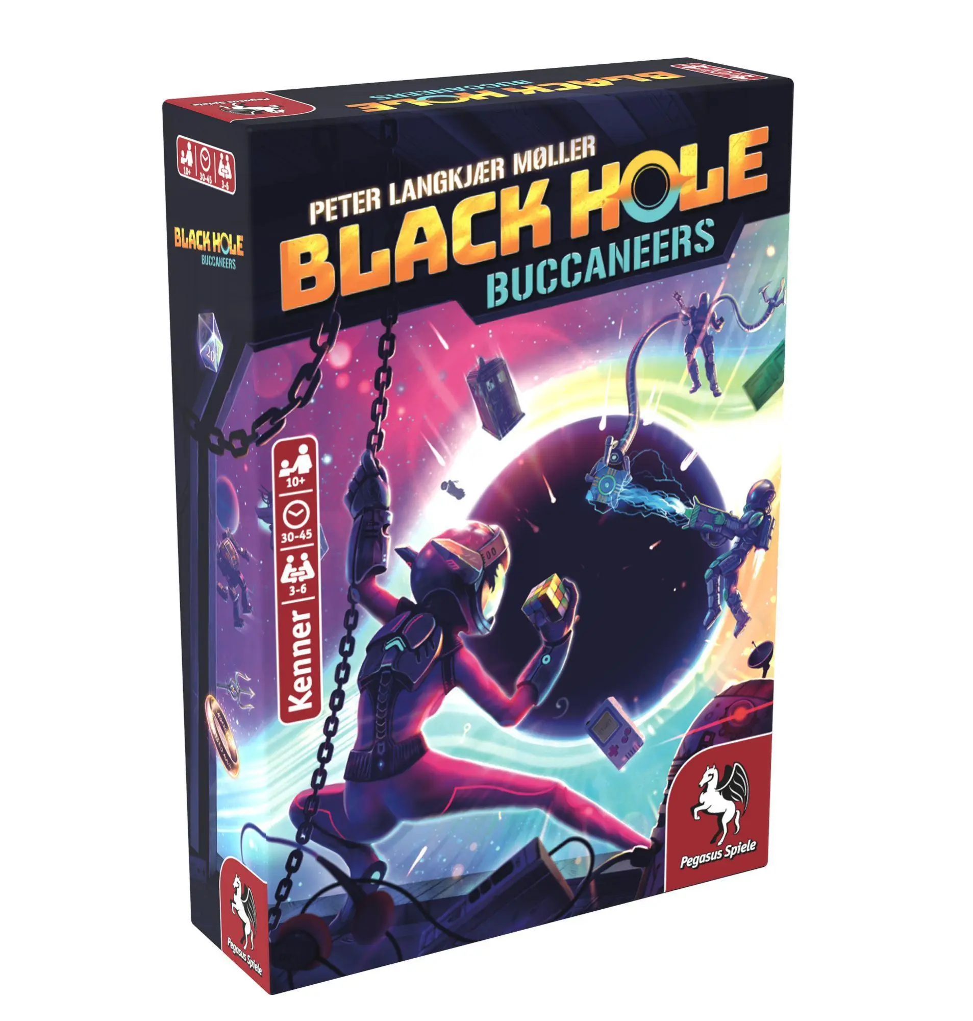 Cover: 4250231734328 | Black Hole Buccaneers | Peter Langkjær Møller | Spiel | Brettspiel