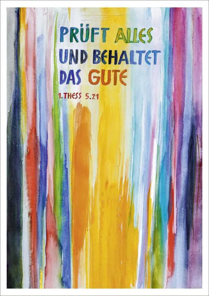Cover: 4251693904328 | Jahreslosung Felger 2025, Kunstdruck A3 | Andreas Felger | Box | 1 S.