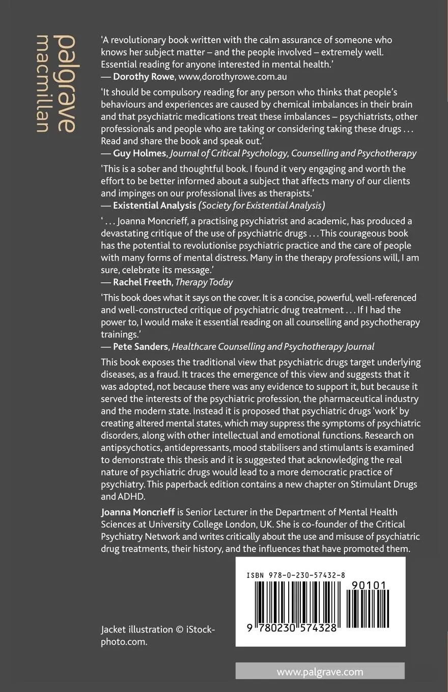 Rückseite: 9780230574328 | The Myth of the Chemical Cure | J. Moncrieff | Taschenbuch | xi | 2007