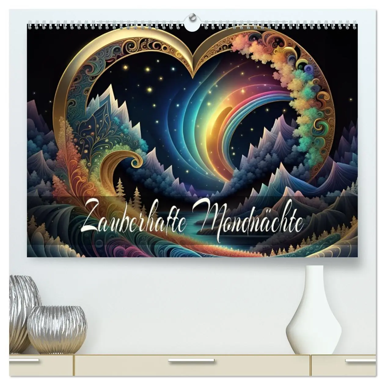 Cover: 9783457464328 | Zauberhafte Mondnächte (hochwertiger Premium Wandkalender 2026 DIN...