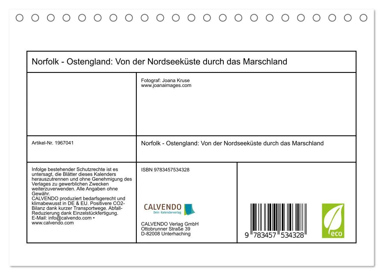 Bild: 9783457534328 | Norfolk - Ostengland: Von der Nordseeküste durch das Marschland...