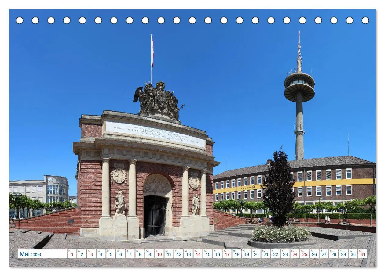 Bild: 9783457914328 | Hansestadt Wesel - Impressionen vom Niederrhein (Tischkalender 2026...