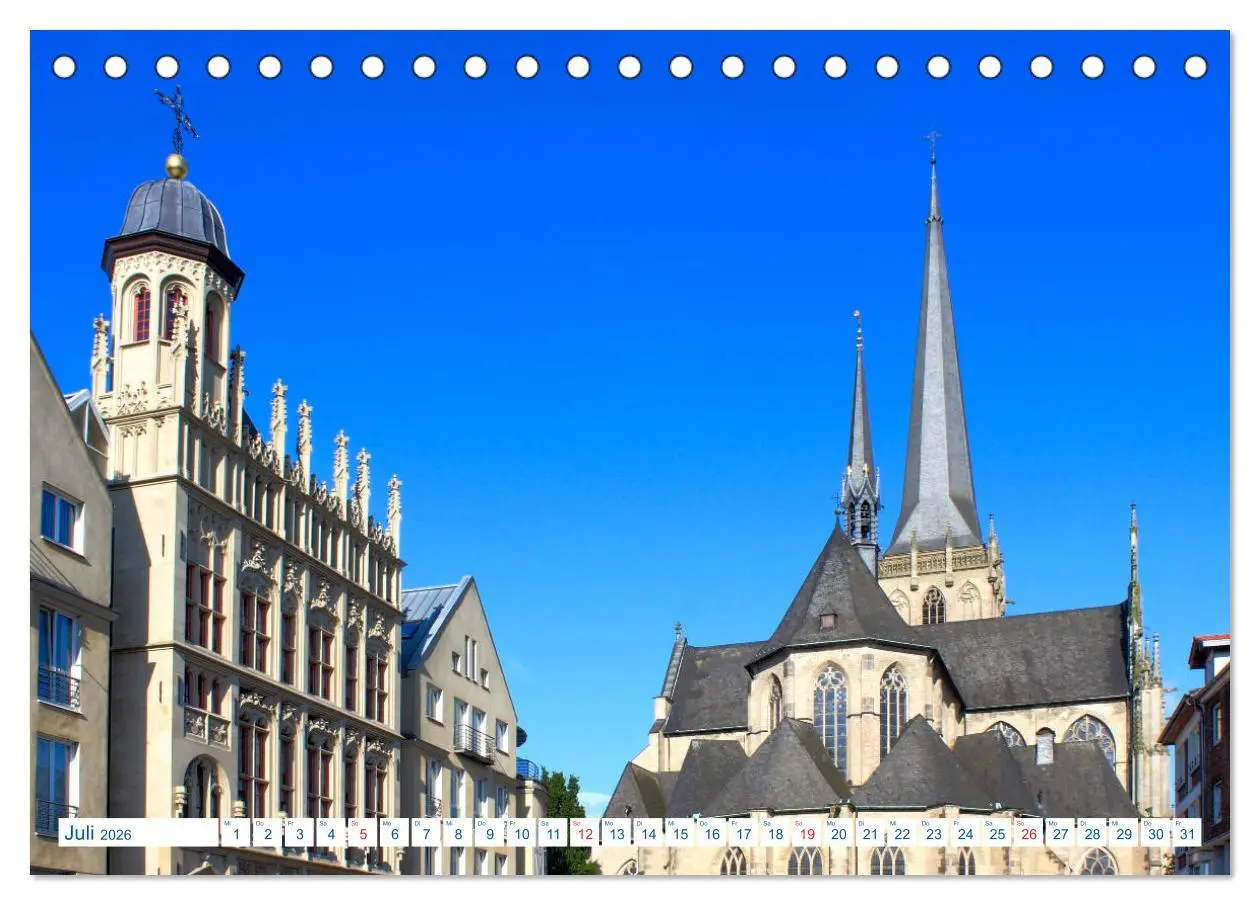Bild: 9783457914328 | Hansestadt Wesel - Impressionen vom Niederrhein (Tischkalender 2026...