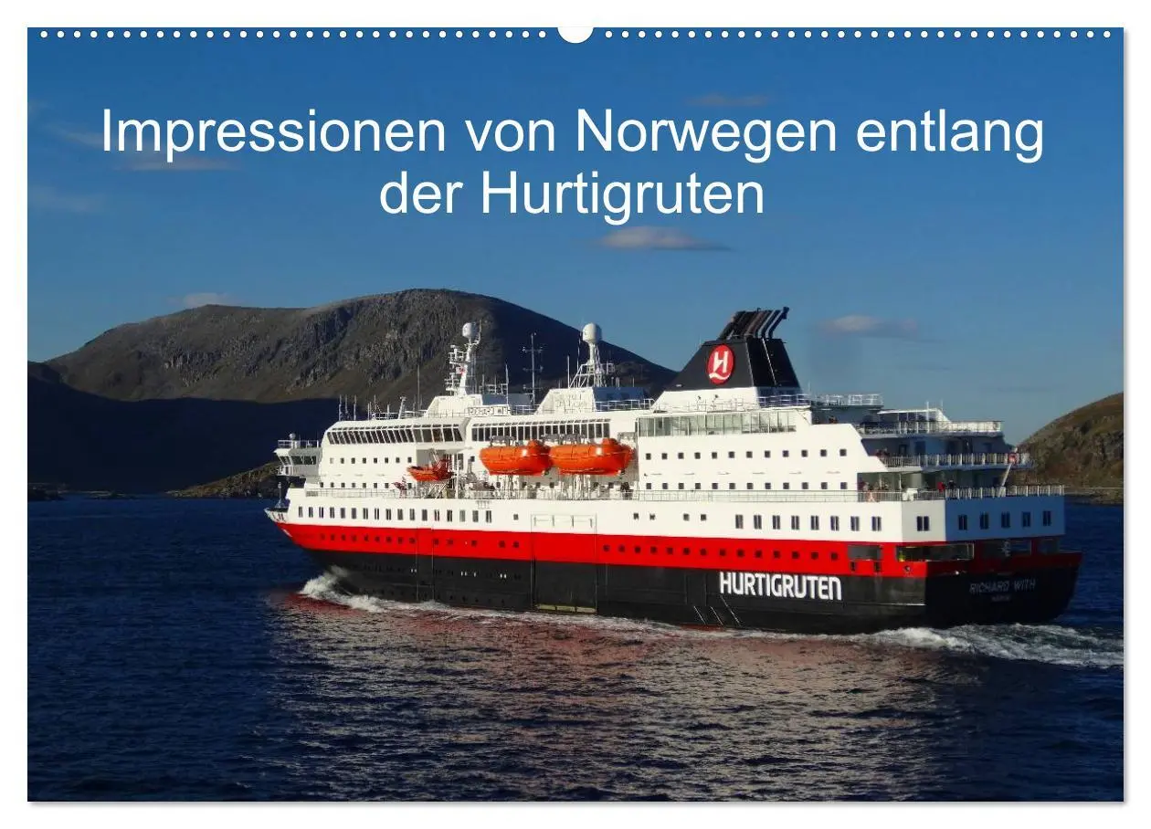 Cover: 9783516174328 | Impressionen von Norwegen entlang der Hurtigruten (Wandkalender...