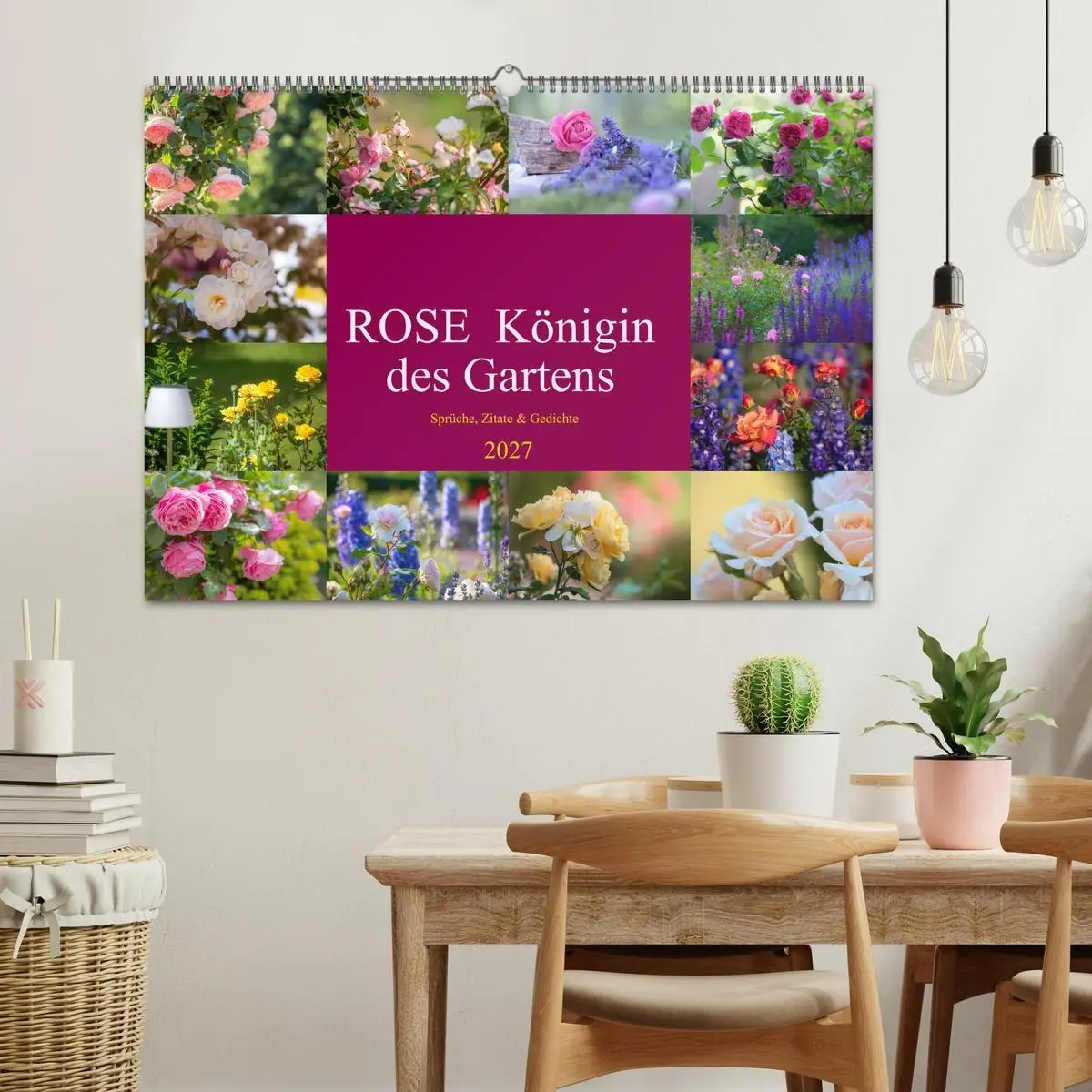 Bild: 9783569404328 | Rose Königin des Gartens (Wandkalender 2027 DIN A2 quer), CALVENDO...