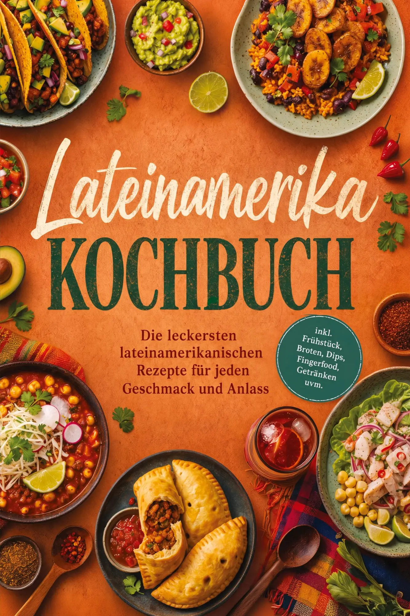 Cover: 9783694384328 | Lateinamerika Kochbuch: Die leckersten lateinamerikanischen Rezepte...
