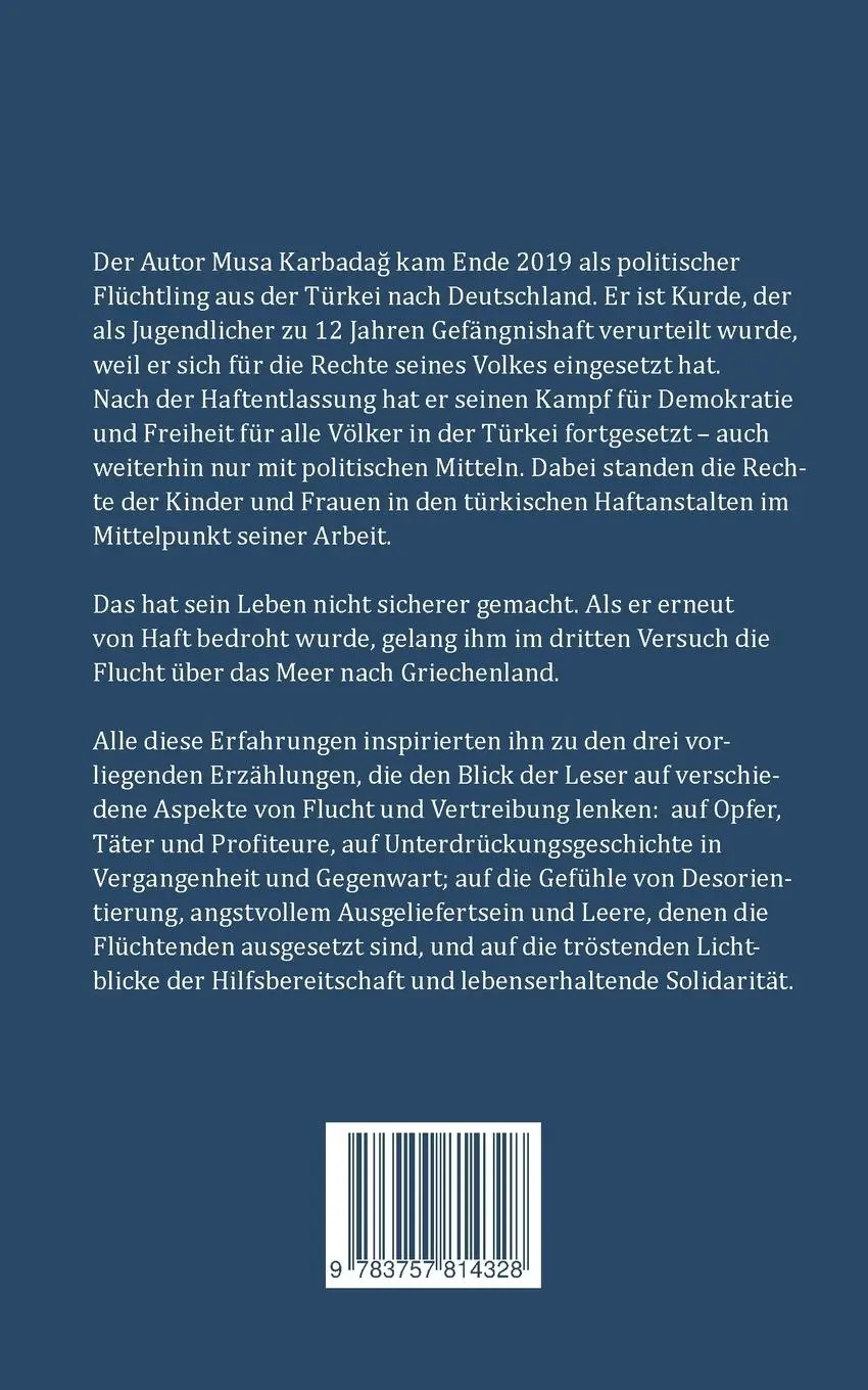 Rückseite: 9783757814328 | Wasser ist sicherer als das Land, Mama | Musa Karbadag | Taschenbuch