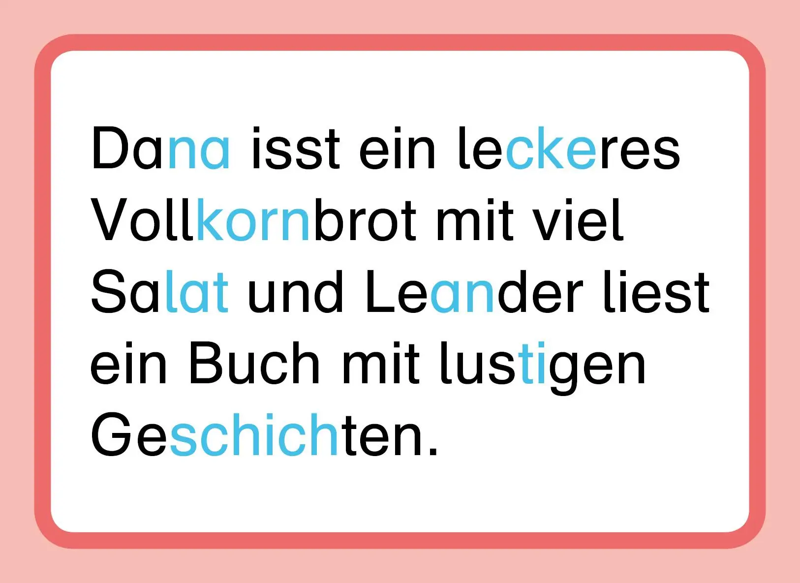 Bild: 9783946904328 | Ich kann Sätze lesen Teil 2 in Silbenschreibweise mit Dana und Leander