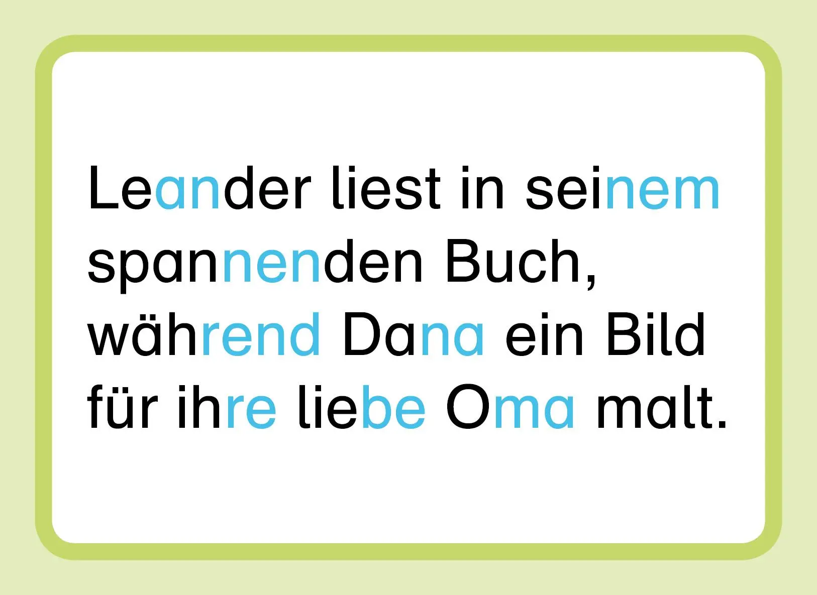 Bild: 9783946904328 | Ich kann Sätze lesen Teil 2 in Silbenschreibweise mit Dana und Leander