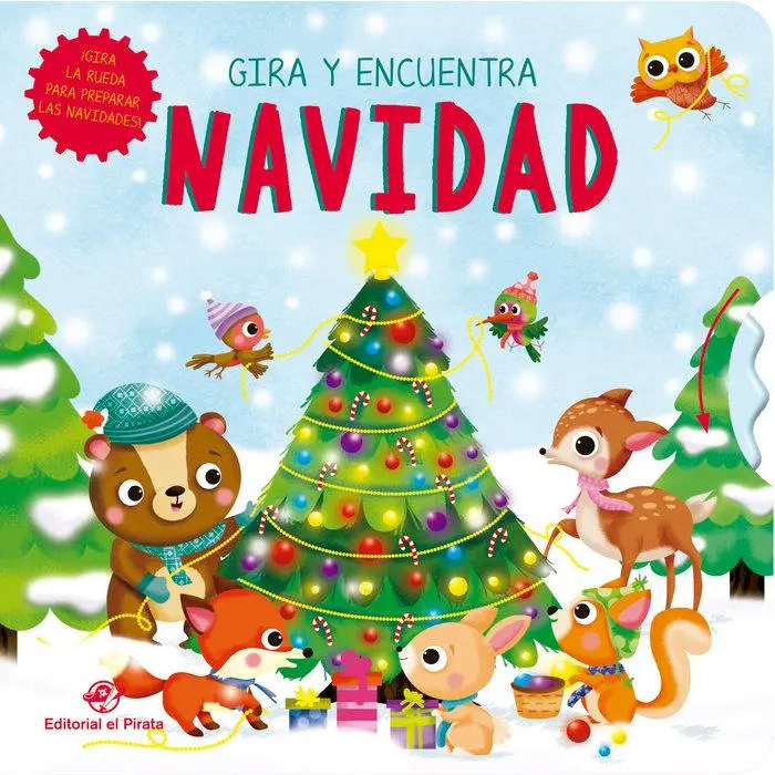 Cover: 9788418664328 | Gira Y Encuentra - Navidad | Rachael McLean | Buch | Papp-Bilderbuch