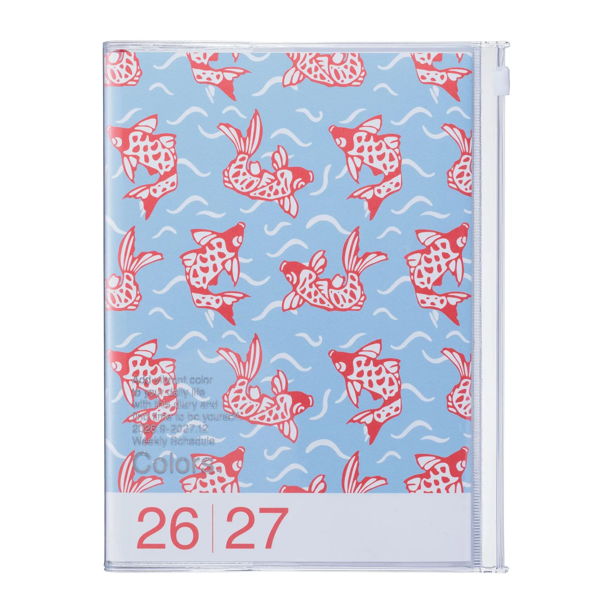 Cover: 4550045164428 | MARK'S 2026/27 Diary A5 Pattern // Fish | MARK'S Inc. | Taschenbuch