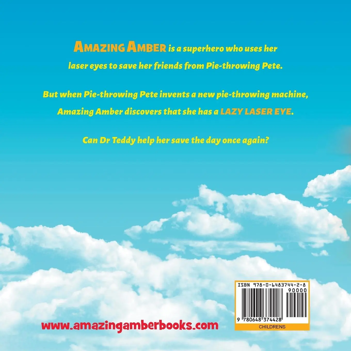 Rückseite: 9780648374428 | Amazing Amber | and Her Lazy Laser Eye | Eagle Ngo (u. a.) | Buch