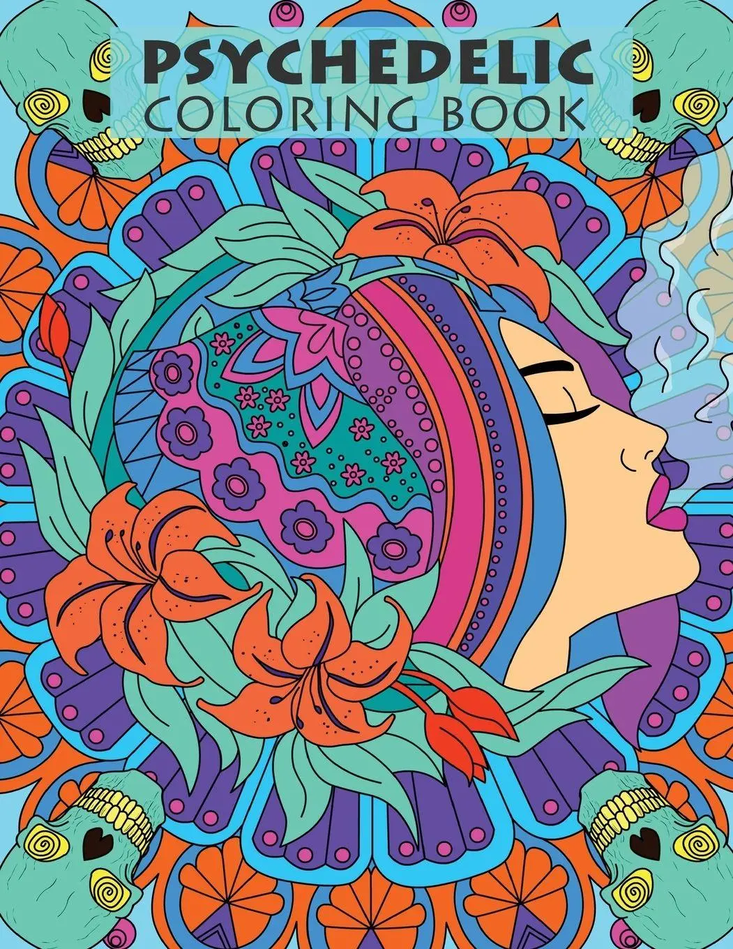 Cover: 9781953884428 | Psychedelic Coloring Book For Adults | Tasha Tokes | Taschenbuch