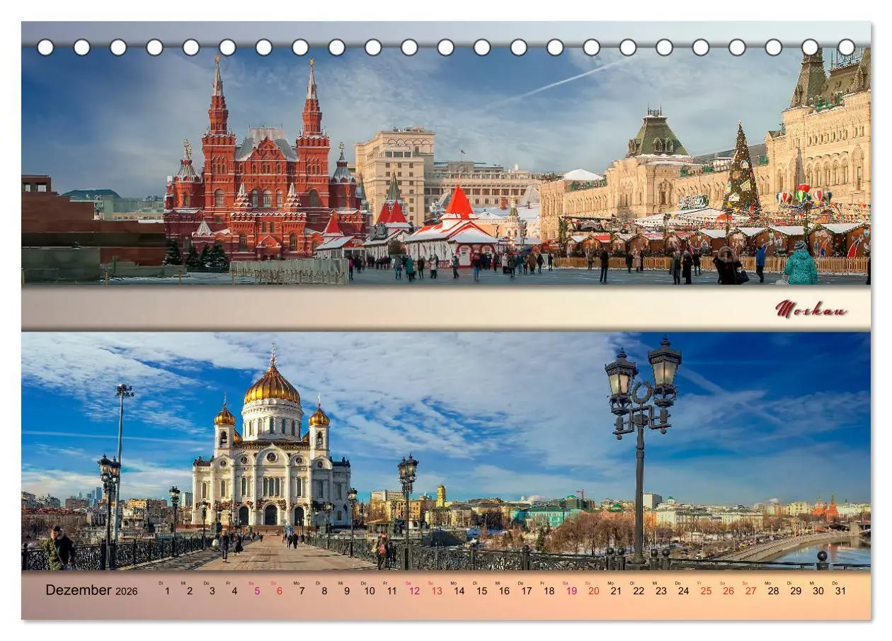 Bild: 9783457694428 | Europäische Metropolen - Panoramen (Tischkalender 2026 DIN A5...