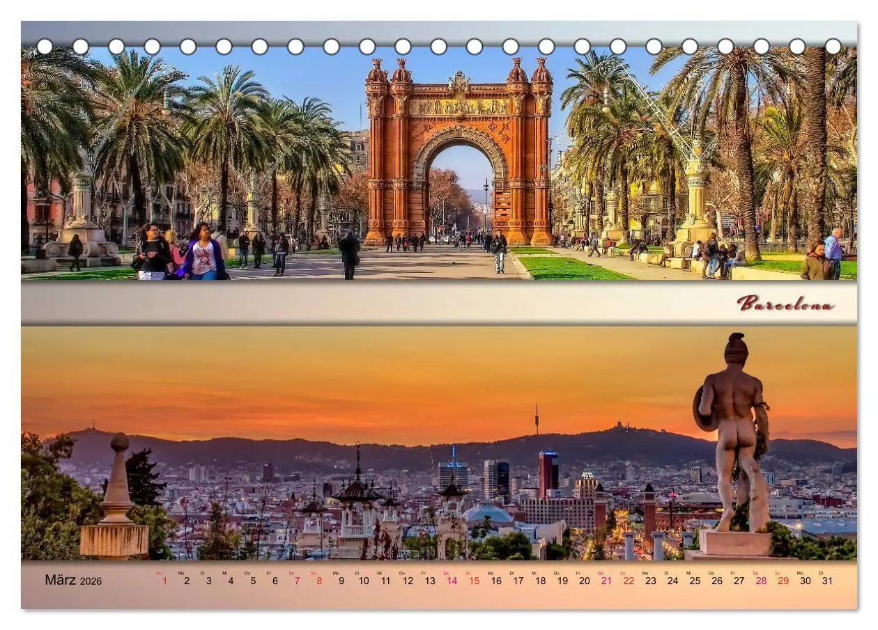 Bild: 9783457694428 | Europäische Metropolen - Panoramen (Tischkalender 2026 DIN A5...