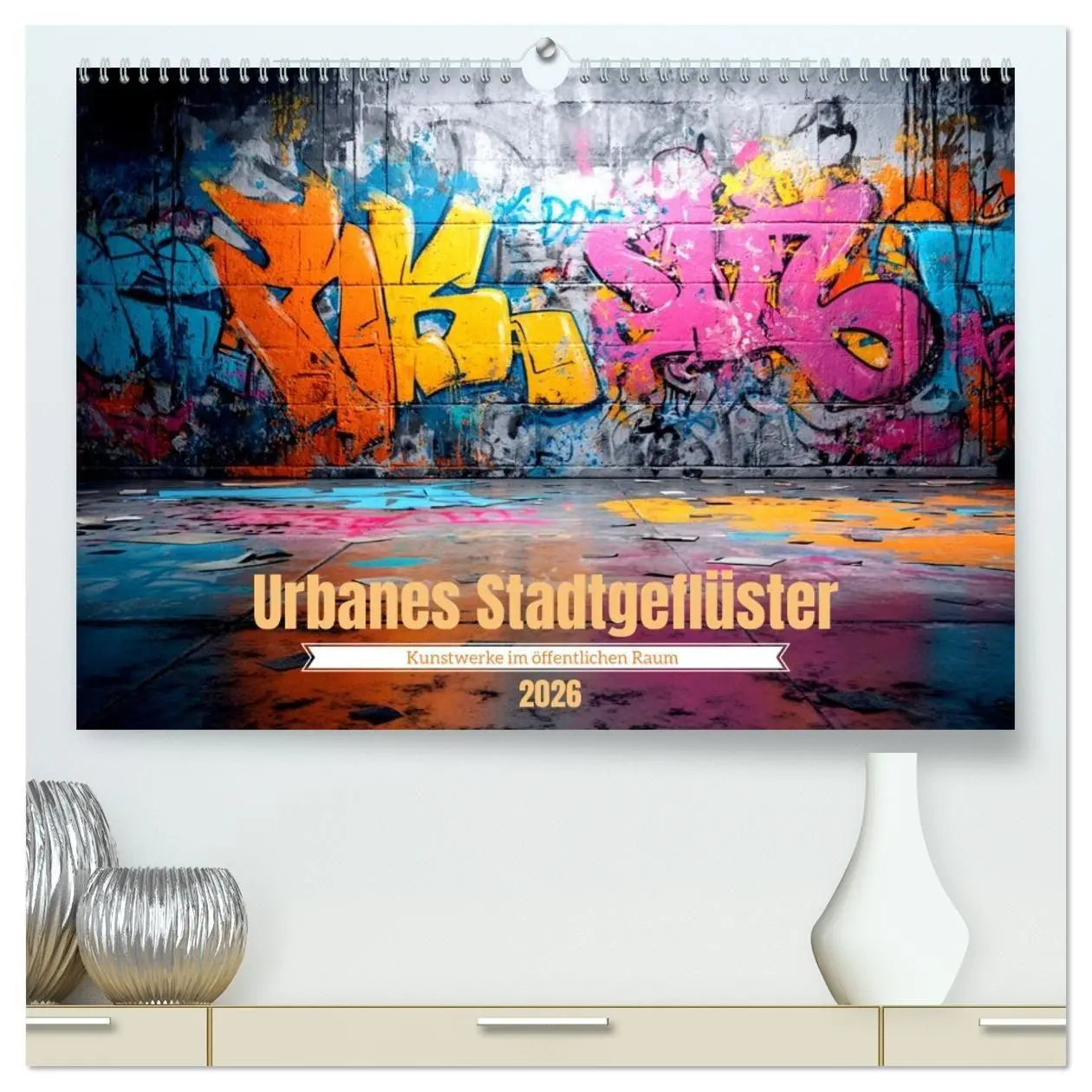 Cover: 9783516614428 | Urbanes Stadtgeflüster (hochwertiger Premium Wandkalender 2026 DIN...