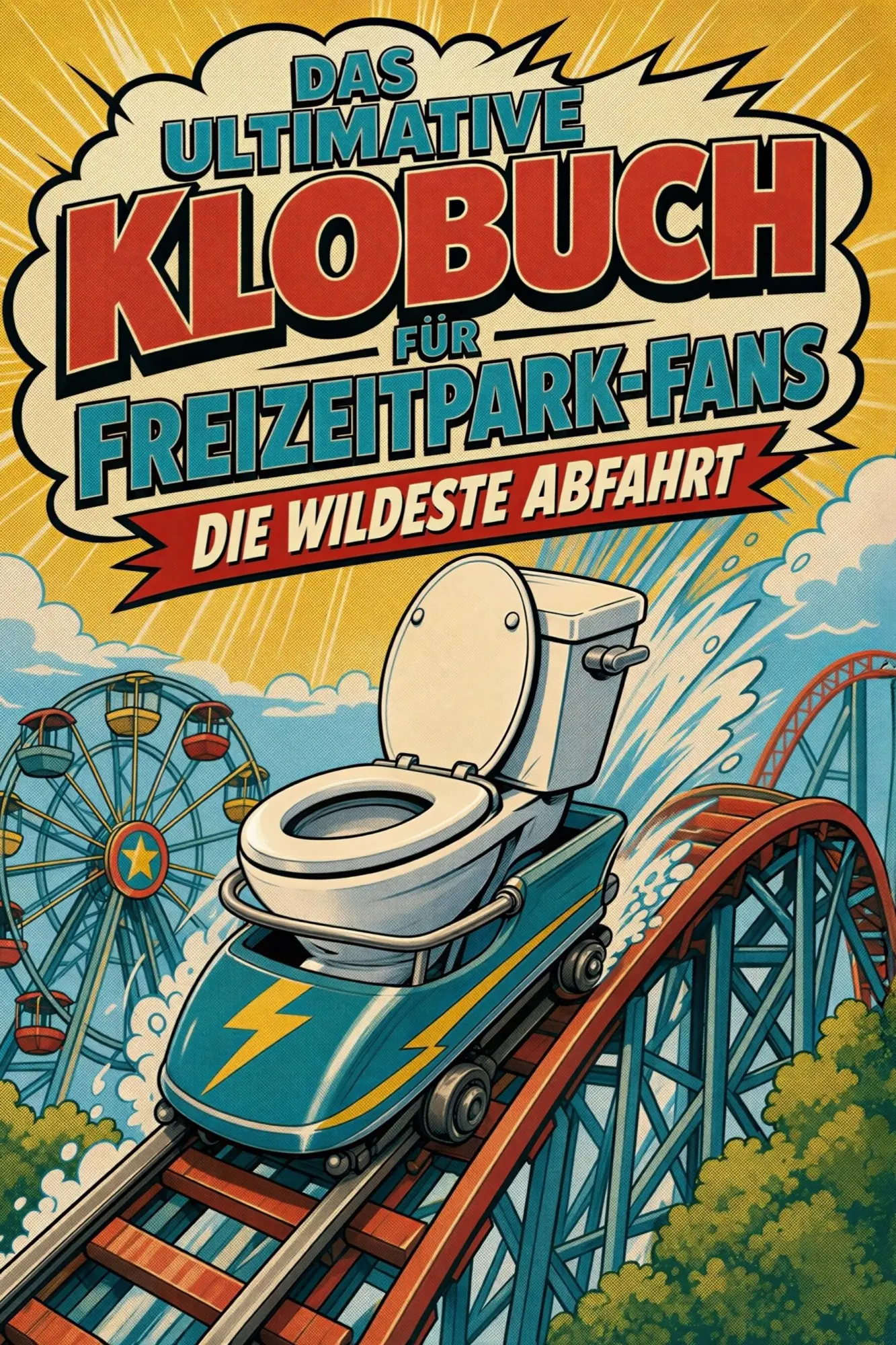 Cover: 9783696114428 | Das ultimative Klobuch für Freizeitpark-Fans | Die wildeste Abfahrt