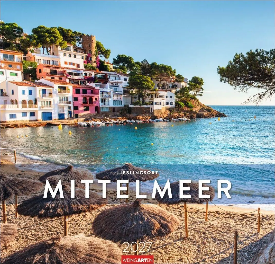 Cover: 9783839904428 | Lieblingsort Mittelmeer Kalender 2027 | Cornelia Dörr | Kalender