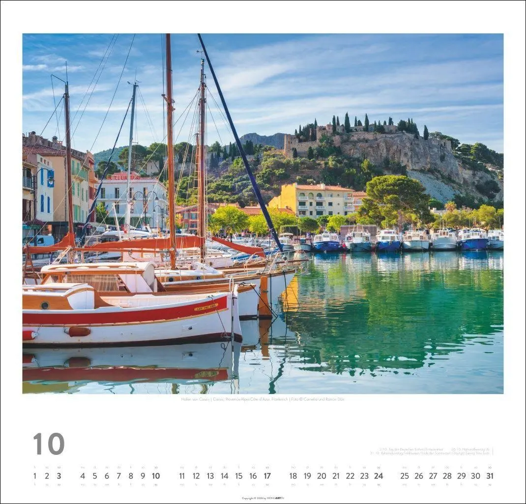 Bild: 9783839904428 | Lieblingsort Mittelmeer Kalender 2027 | Cornelia Dörr | Kalender