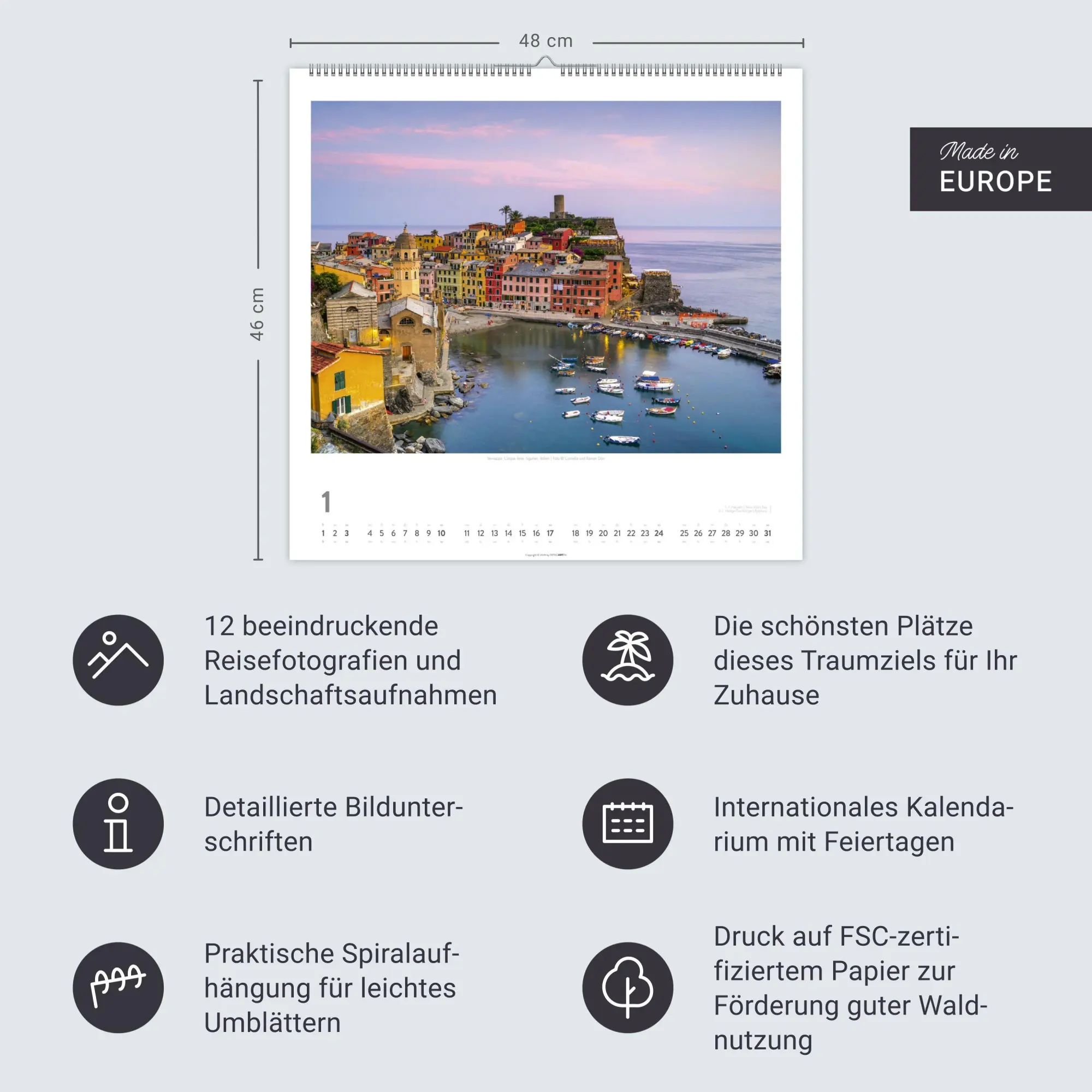 Bild: 9783839904428 | Lieblingsort Mittelmeer Kalender 2027 | Cornelia Dörr | Kalender