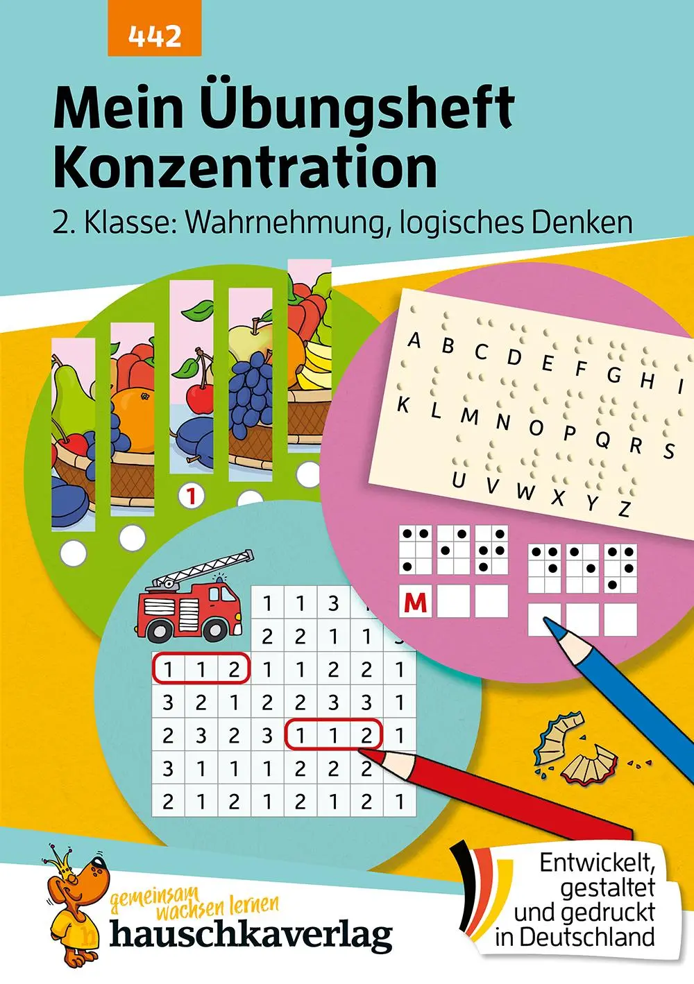 Cover: 9783881004428 | Mein Übungsheft Konzentration 2. Klasse - Wahrnehmung, logisches...