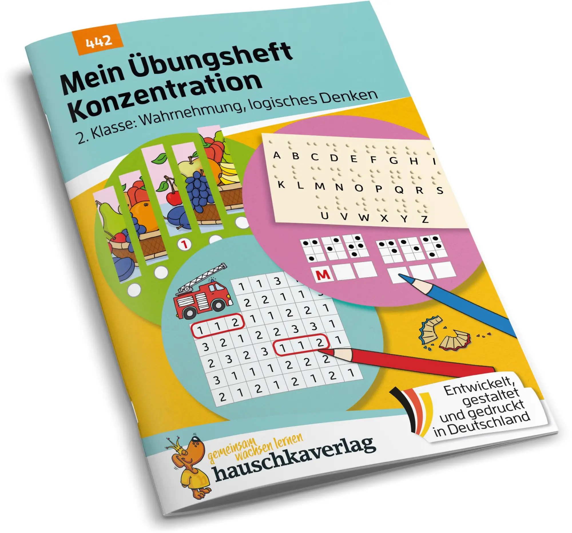 Bild: 9783881004428 | Mein Übungsheft Konzentration 2. Klasse - Wahrnehmung, logisches...