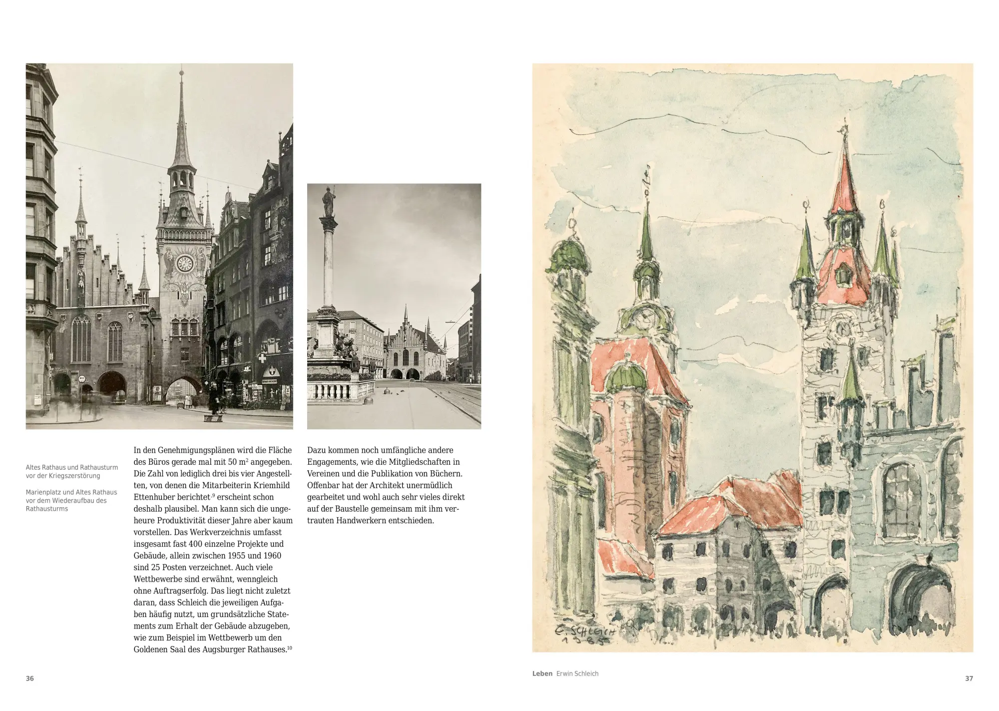 Bild: 9783948974428 | Drei Gebäude und ein Buch | Erwin Schleich | Andreas Hild | Buch