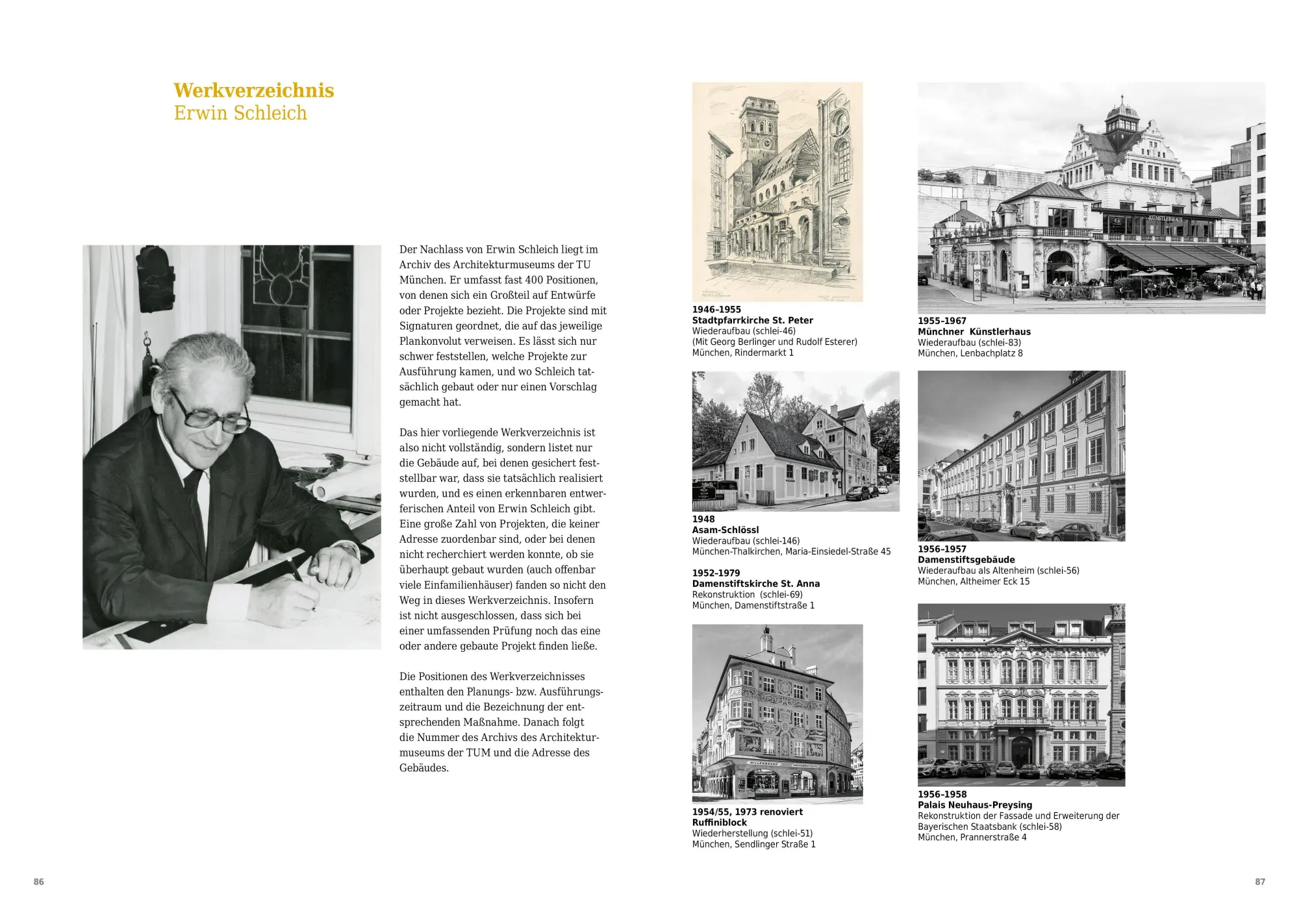 Bild: 9783948974428 | Drei Gebäude und ein Buch | Erwin Schleich | Andreas Hild | Buch