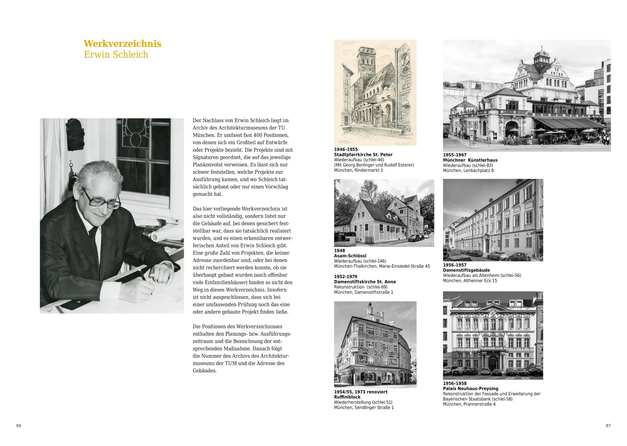 Bild: 9783948974428 | Drei Gebäude und ein Buch | Erwin Schleich | Andreas Hild | Buch