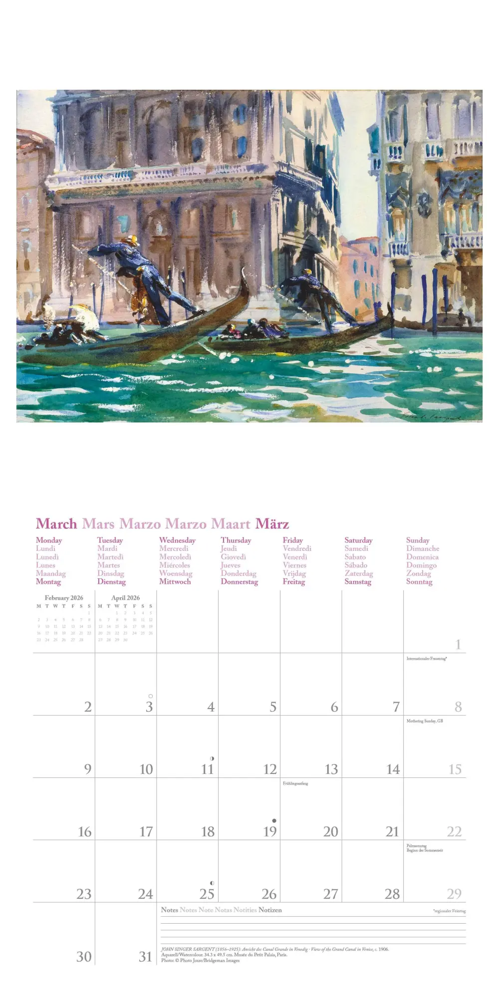 Bild: 4069095004528 | Impressionism 2026 - Wand-Kalender - Borschüren-Kalender - 30x30 -...