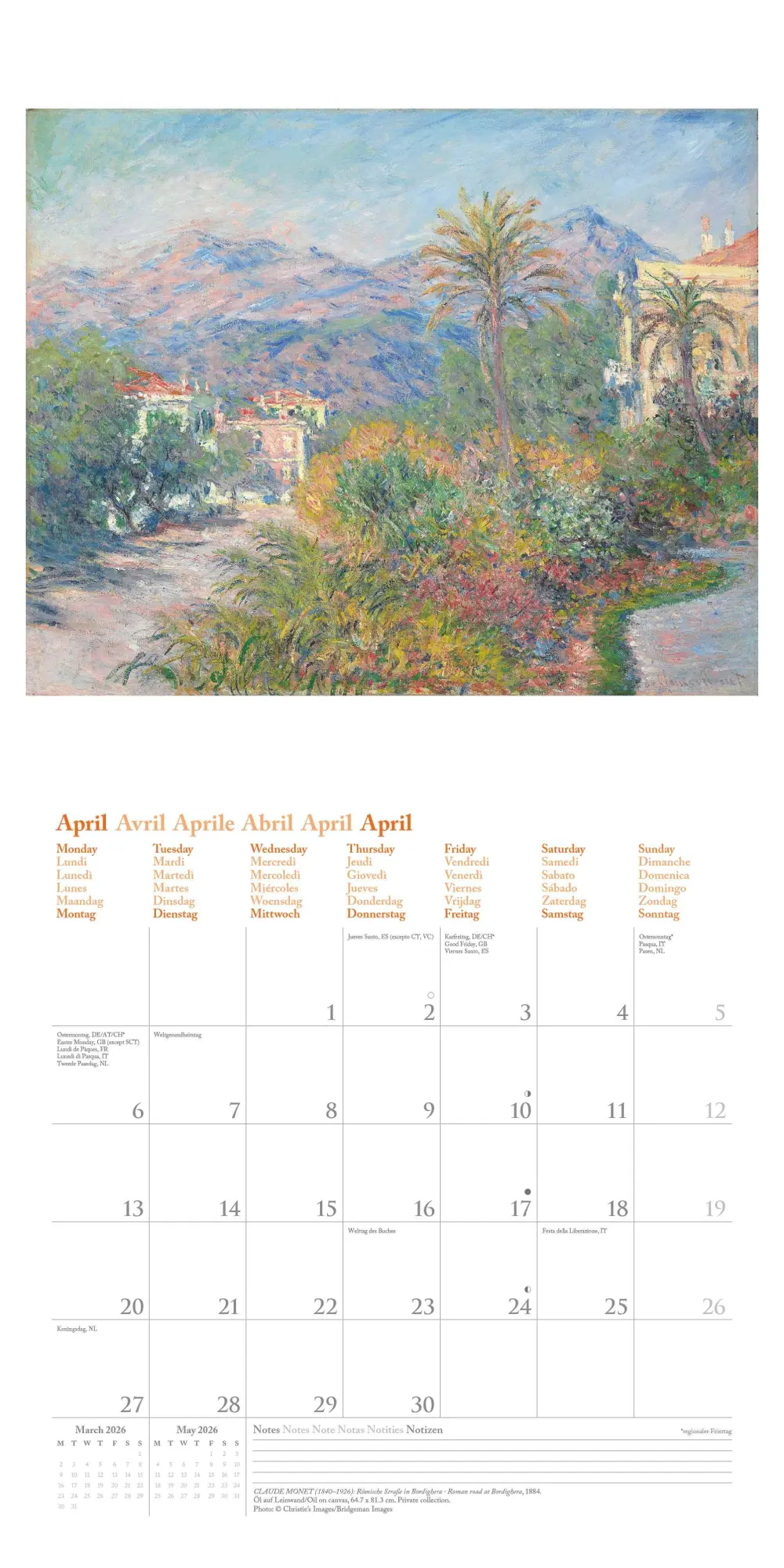 Bild: 4069095004528 | Impressionism 2026 - Wand-Kalender - Borschüren-Kalender - 30x30 -...