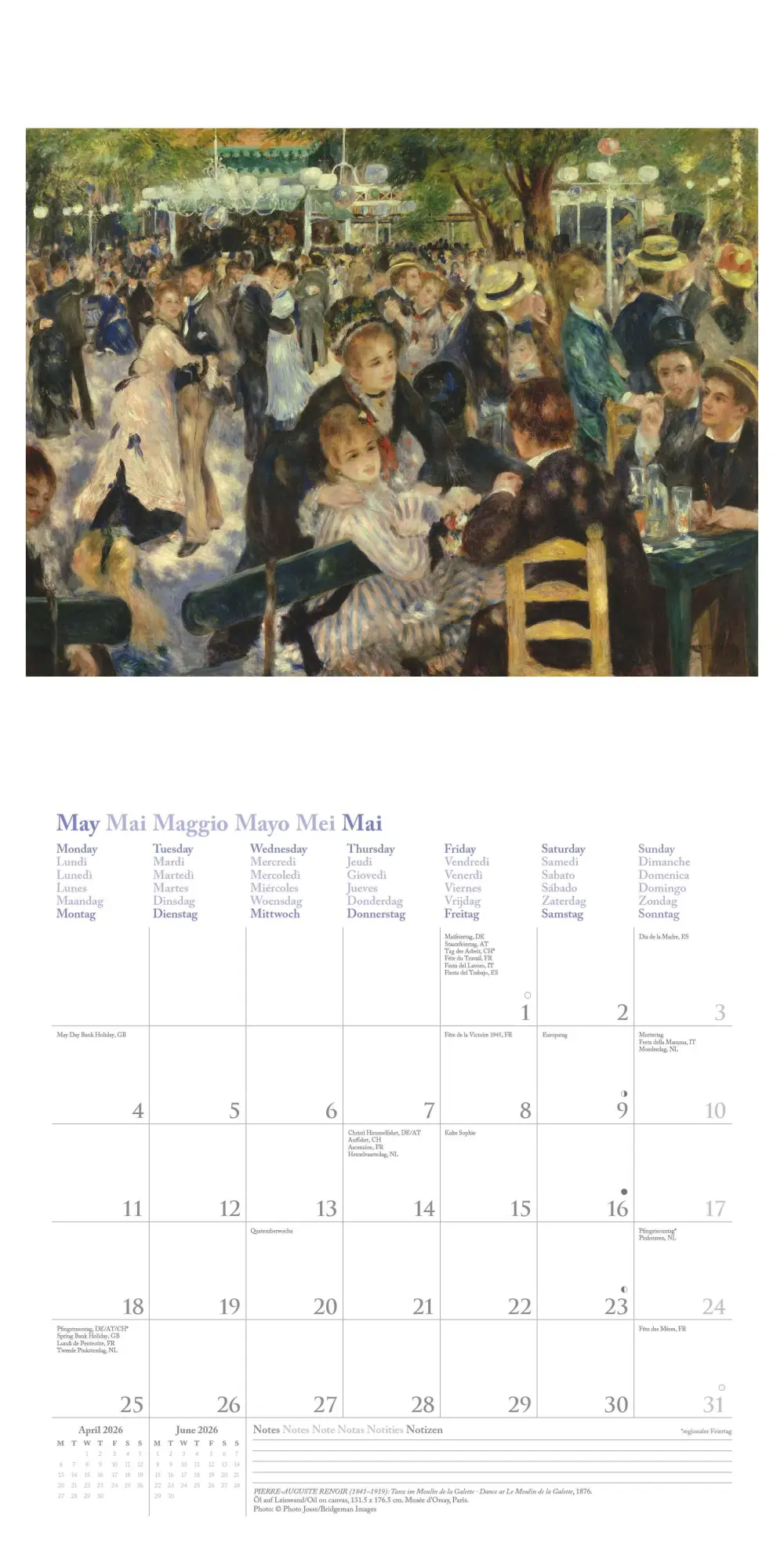 Bild: 4069095004528 | Impressionism 2026 - Wand-Kalender - Borschüren-Kalender - 30x30 -...