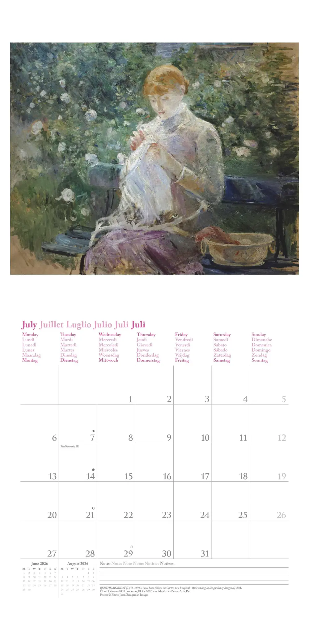 Bild: 4069095004528 | Impressionism 2026 - Wand-Kalender - Borschüren-Kalender - 30x30 -...