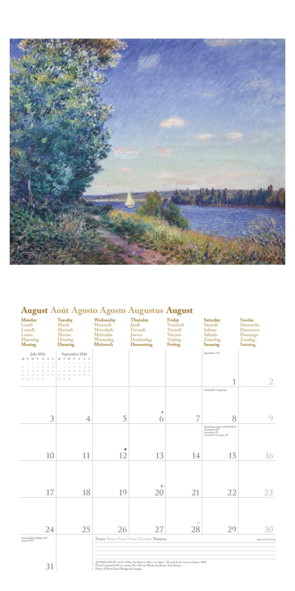Bild: 4069095004528 | Impressionism 2026 - Wand-Kalender - Borschüren-Kalender - 30x30 -...