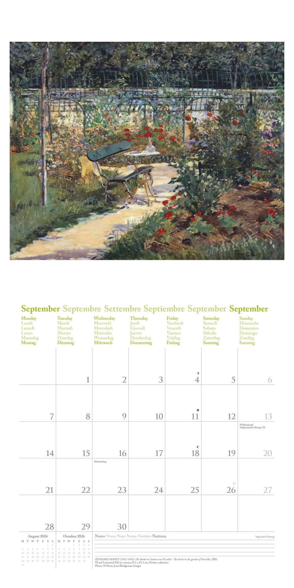 Bild: 4069095004528 | Impressionism 2026 - Wand-Kalender - Borschüren-Kalender - 30x30 -...