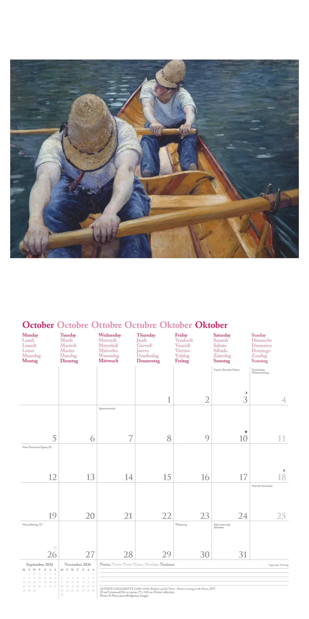 Bild: 4069095004528 | Impressionism 2026 - Wand-Kalender - Borschüren-Kalender - 30x30 -...
