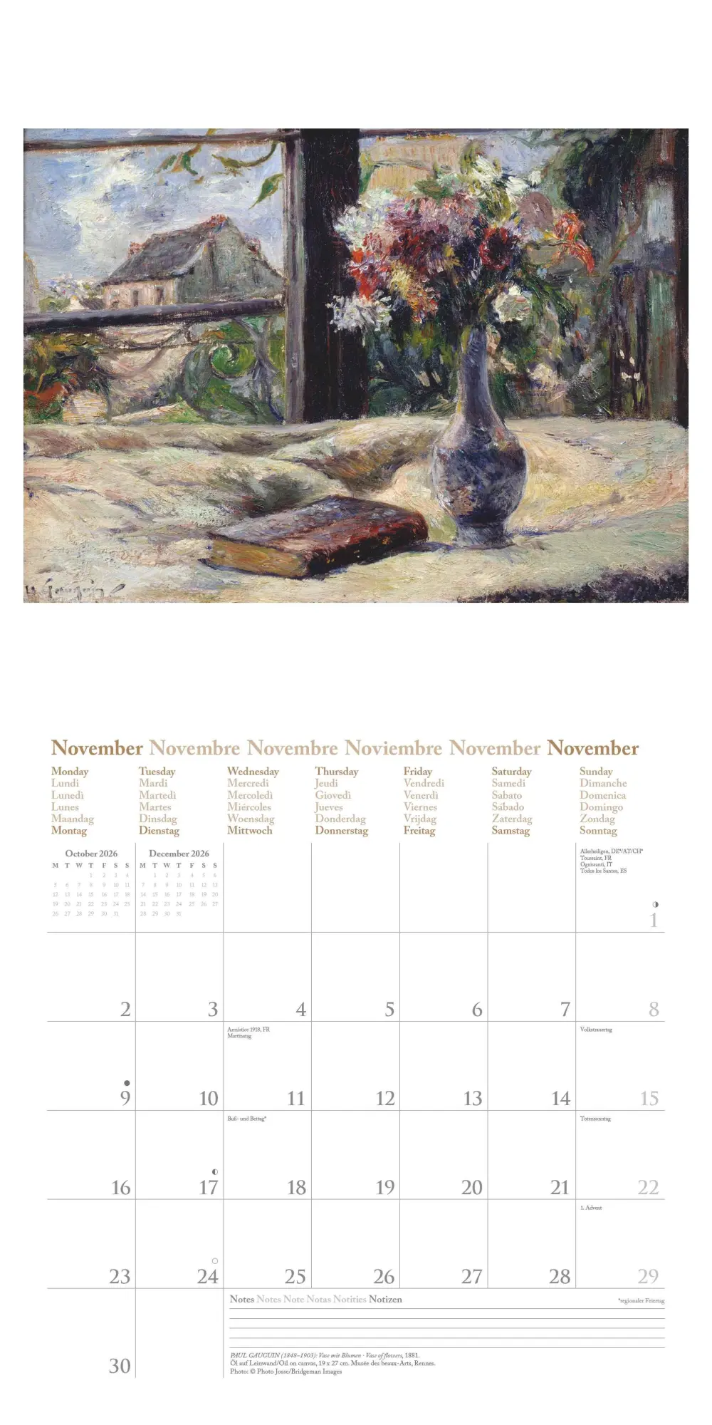 Bild: 4069095004528 | Impressionism 2026 - Wand-Kalender - Borschüren-Kalender - 30x30 -...