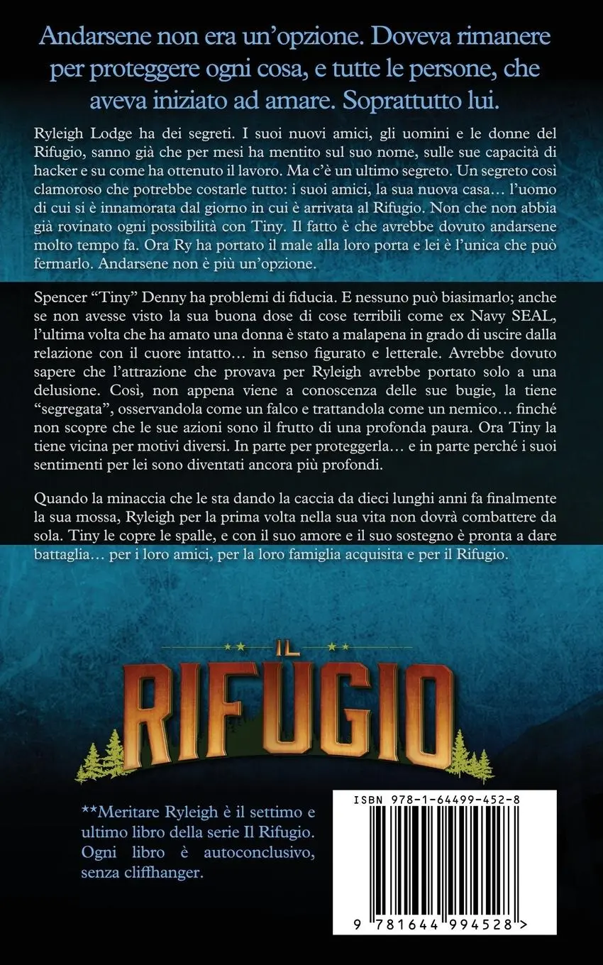 Rückseite: 9781644994528 | Meritare Ryleigh | Susan Stoker | Taschenbuch | Il Rifugio | 2025